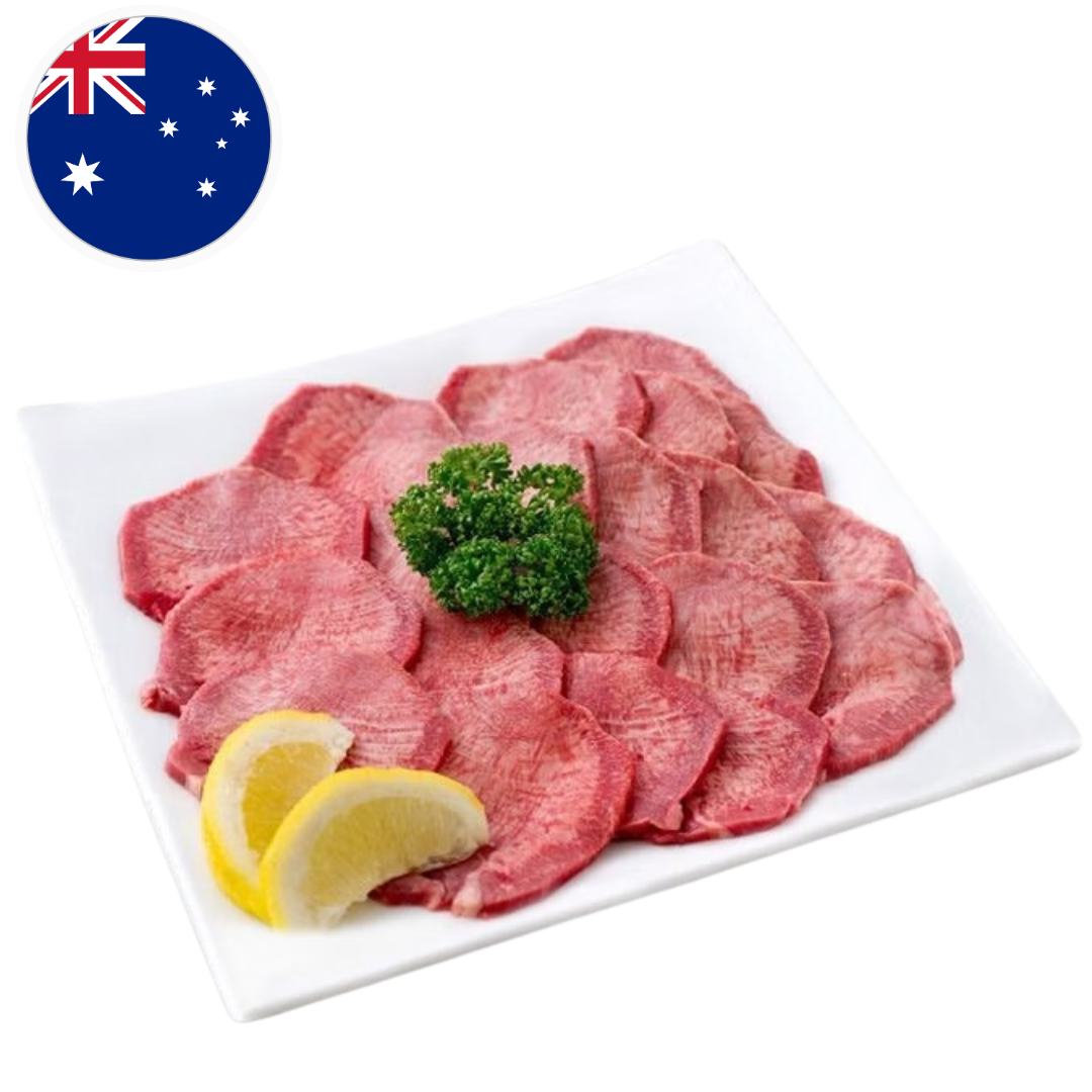 HonestAbove Beef Tongue Australian Angus Swiss Cut – premium pre-cut beef tongue, tender and clean, at affordable price in Singapore