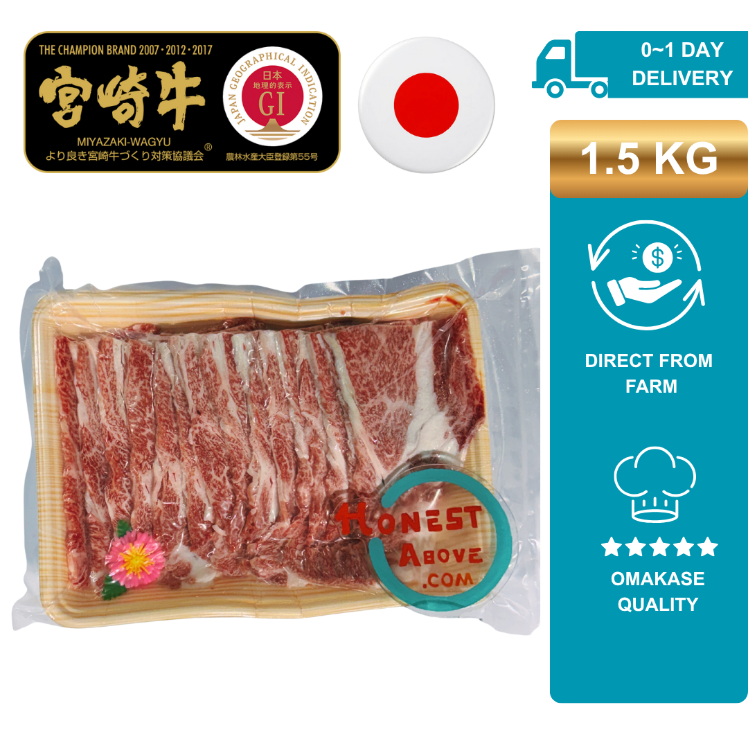 Yakiniku | Japanese A5 Wagyu Miyazaki | 1.5kg