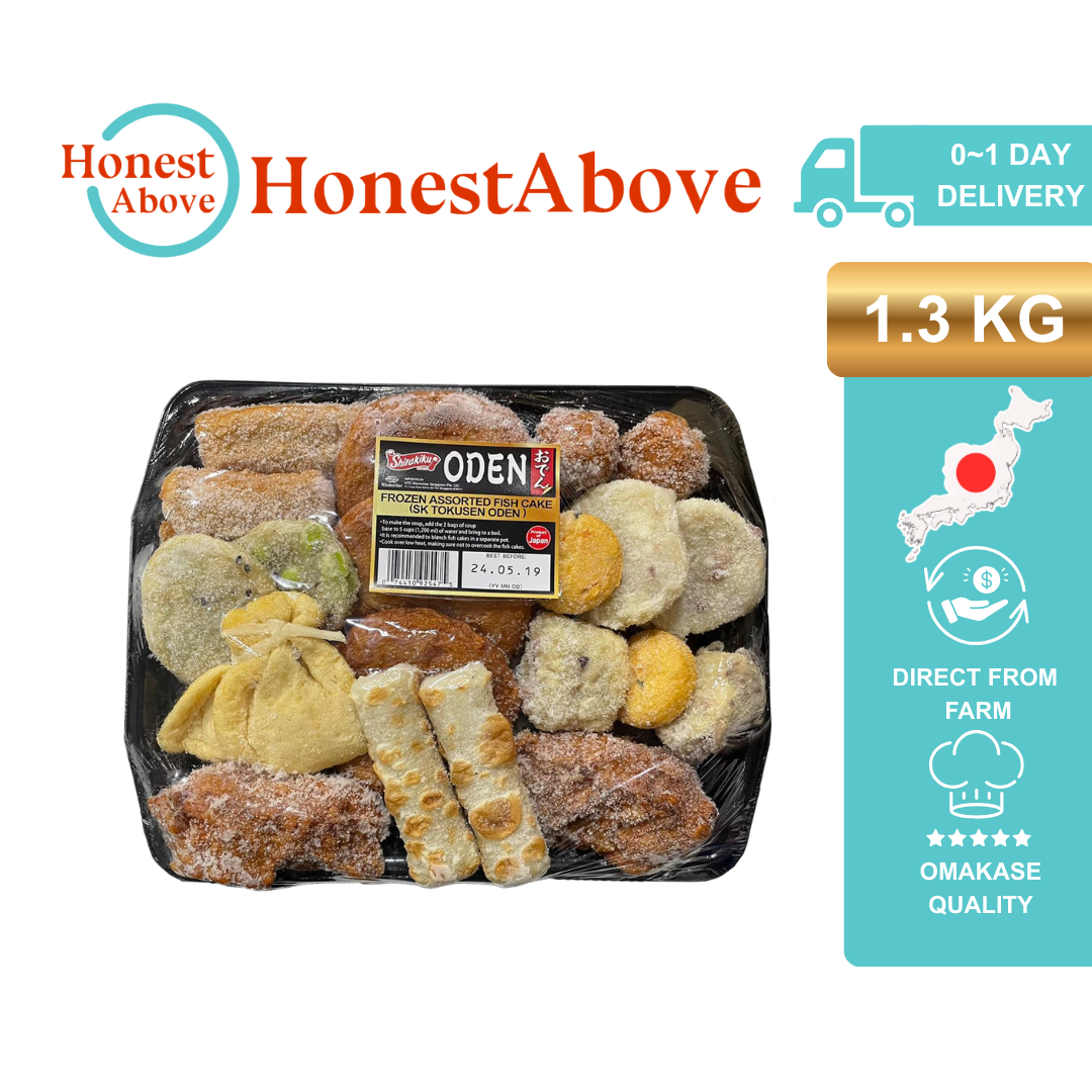 HonestAbove Japanese Oden Set 21pcs 1.3kg for Singapore Delivery