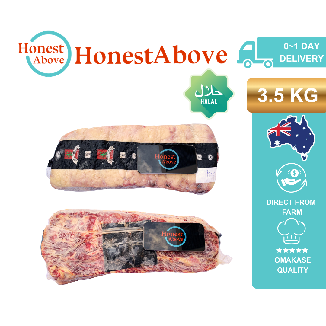 Striploin (Sirloin) | Australian Grass Fed | Halal | 3.5kg