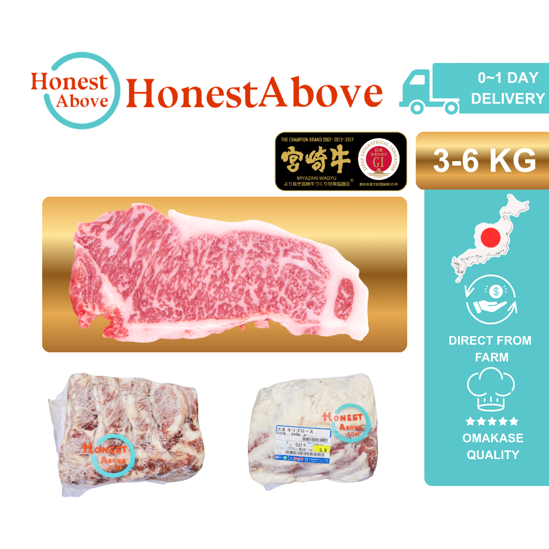 Luxury Cuts | Japanese A5 Wagyu Miyazaki | 3-6kg