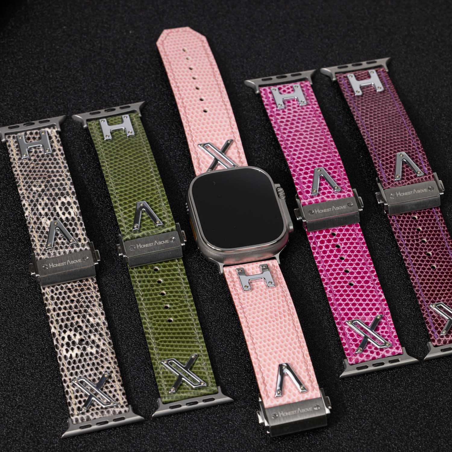 Hermes Leather of Apple Watch Band Made by HonestAbove