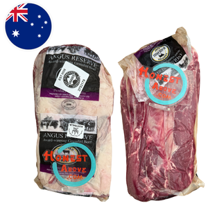 HonestAbove Australian Angus Beef signature cuts wholesale – premium grain-fed black angus beef with balanced marbling, tenderness, and intense flavor. Halal-certified, directly sourced from Australian farms, whole cuts ideal for yakiniku, grilling, roasting, hotpot and BBQ
