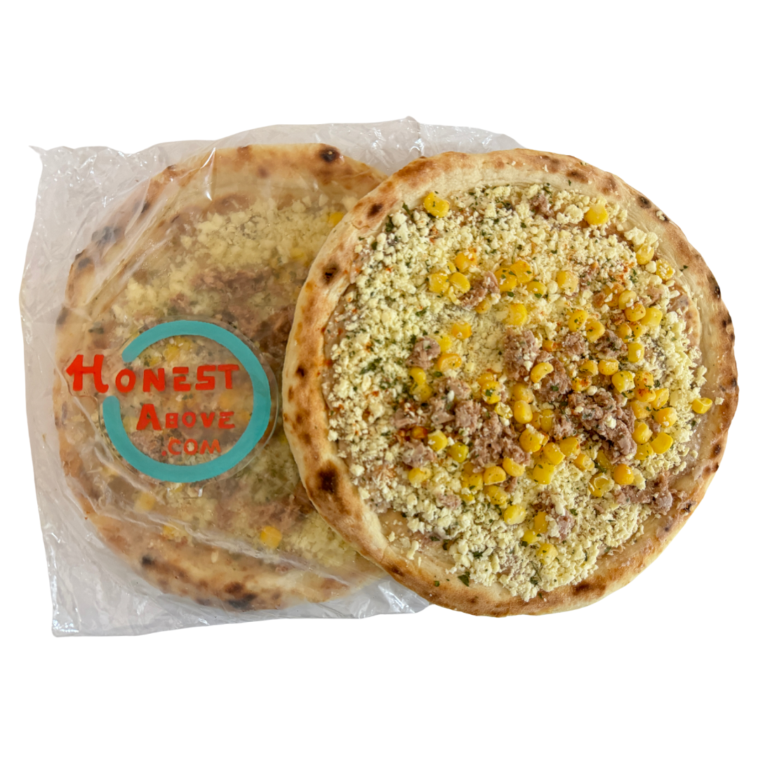 HonestAbove Japanese Pizza Tuna & Shrimp 570g – frozen seafood pizza with rich tuna and shrimp topping, ready-to-bake, Singapore delivery