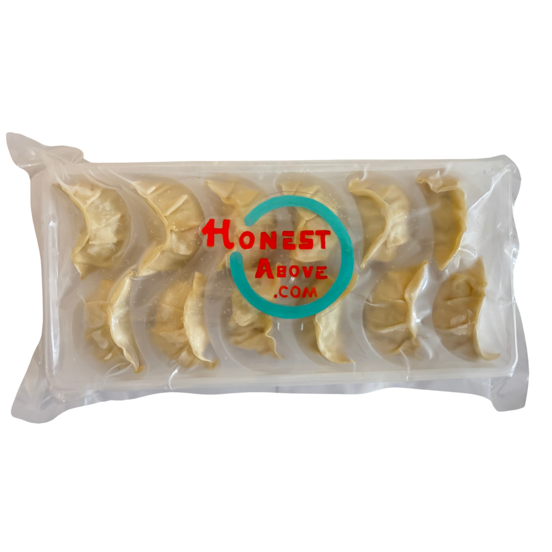 HonestAbove Japanese Premium Shrimp Gyoza – authentic Japanese frozen dumplings with juicy shrimp filling, ready-to-cook, Singapore delivery