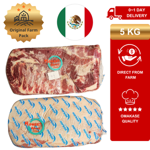 HonestAbove pork belly wholesale 5kg – premium quality, clean and fresh cut with ideal fat-to-meat ratio. Juicy, tender, and flavorful. No skin, no odor. Perfect for grilling, roasting, braising, hotpot, or Asian recipes