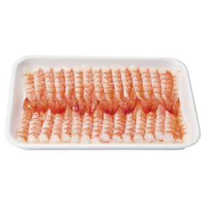 HonestAbove vannamei sushi ebi sashimi-grade – peeled and expertly cooked to perfection, premium shrimp from Vietnam, ready-to-serve for sushi, nigiri, sashimi, or seafood cocktails, 350g tray (approx. 30 pieces)