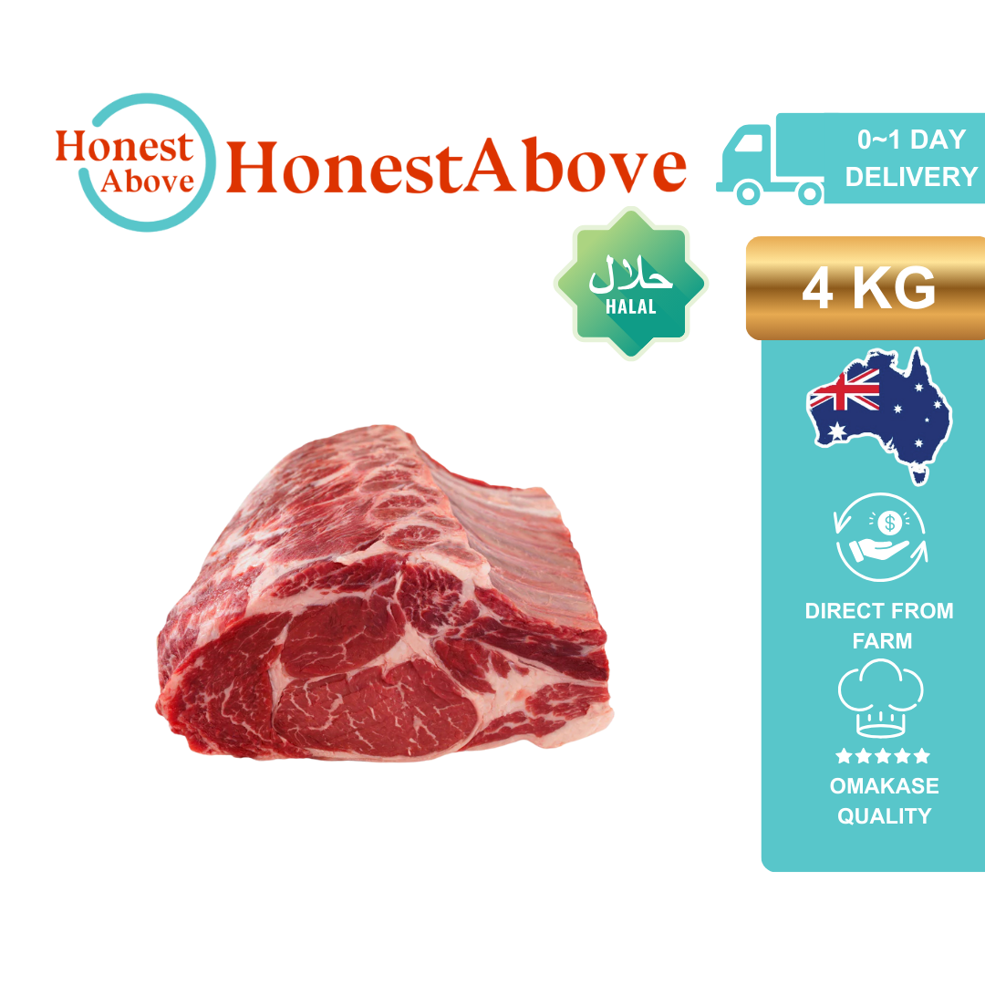 Luxury Cuts | Black Angus | Australian Grain Fed | Halal | 4kg