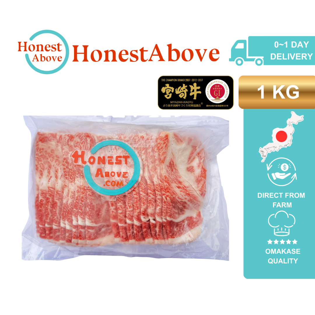 Slices | Japanese A5 Wagyu Miyazaki | Everyday Plus+ Cuts | 1kg